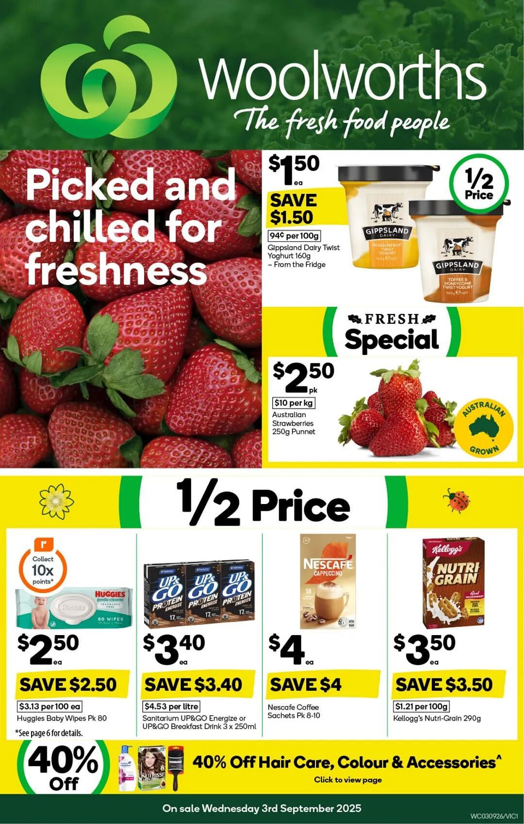 本周最新!澳洲各大超商特价商品一网打尽,大批好物骨折破半价!Woolworths、Coles、UMall…(组图) - 1