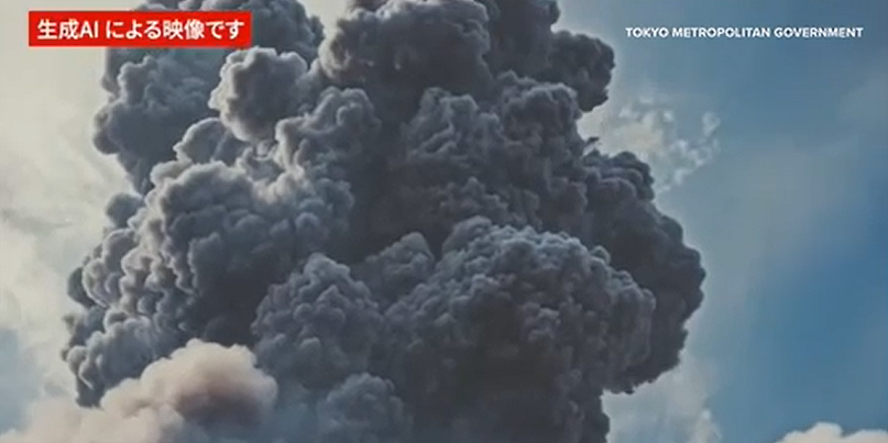 富士山喷发？火山灰2小时淹没东京！日本政府公开发布预警视频（组图） - 1