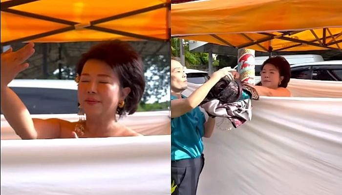 泰女总理下台!前女议员寺庙前全裸献舞,还愿影片曝光(视频/组图) - 2