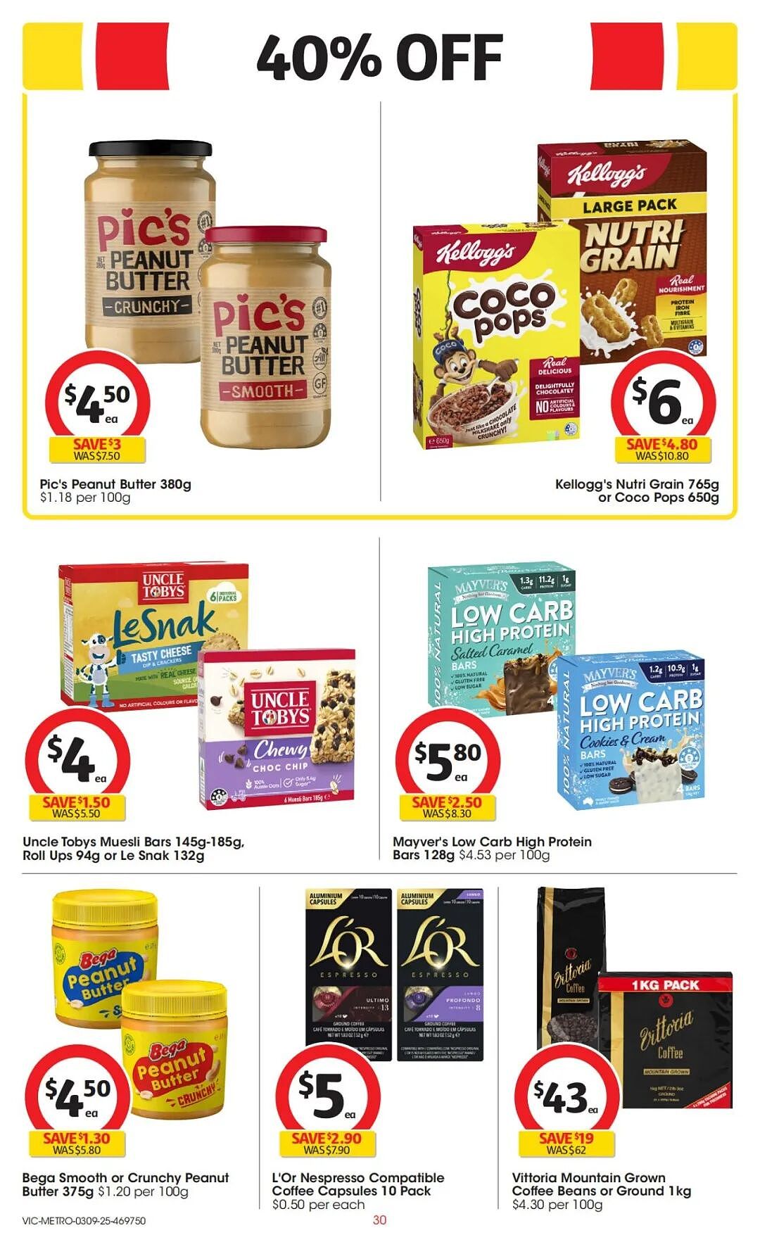 本周最新!澳洲各大超商特价商品一网打尽,大批好物骨折破半价!Woolworths、Coles、UMall…(组图) - 74