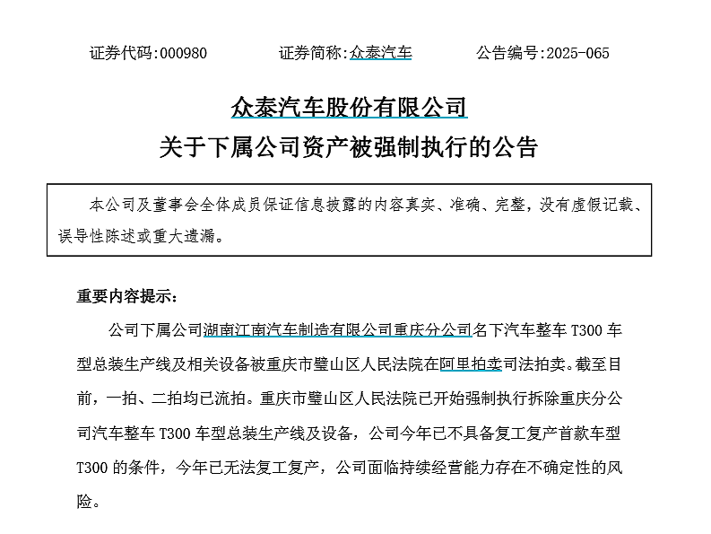 知名车企：今年无法复产！去年亏损10亿，卖出14辆车（组图） - 1