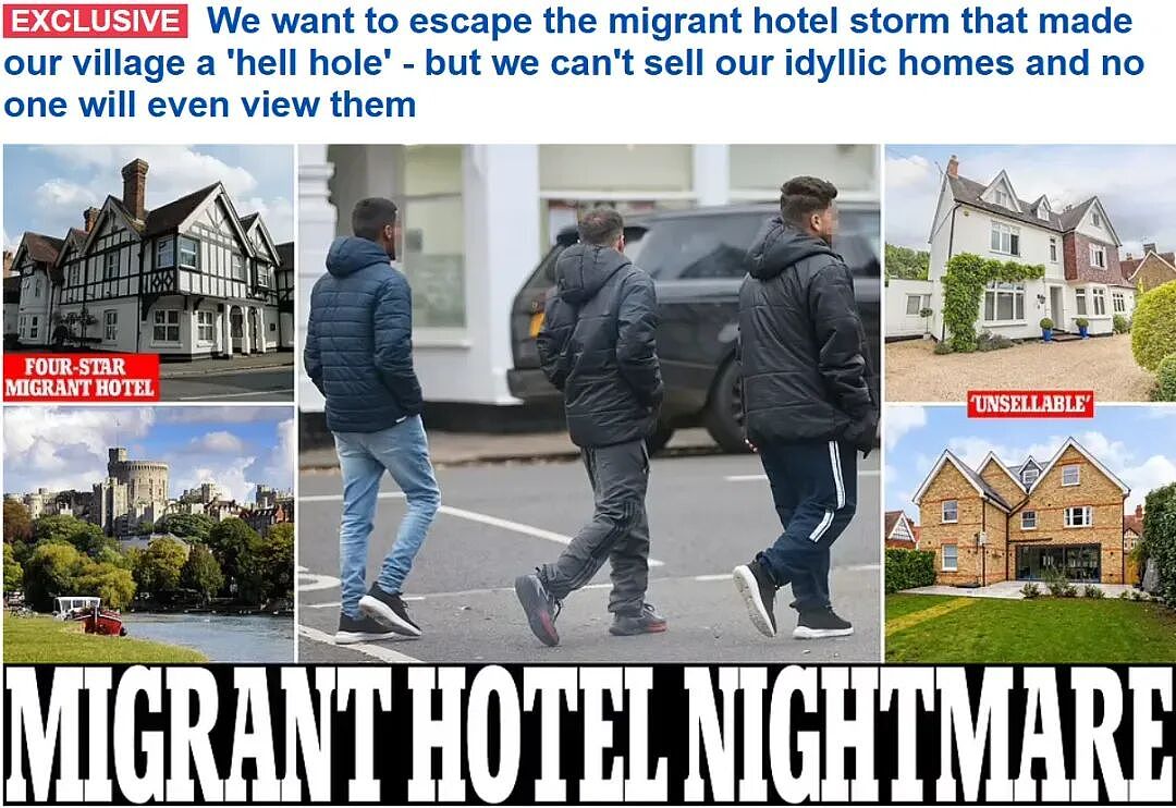 为了保护难民,英国警察暴力镇压英国人,英国人怒:难民住酒店买名牌还性骚扰,我们才是弱势群体!(组图) - 27