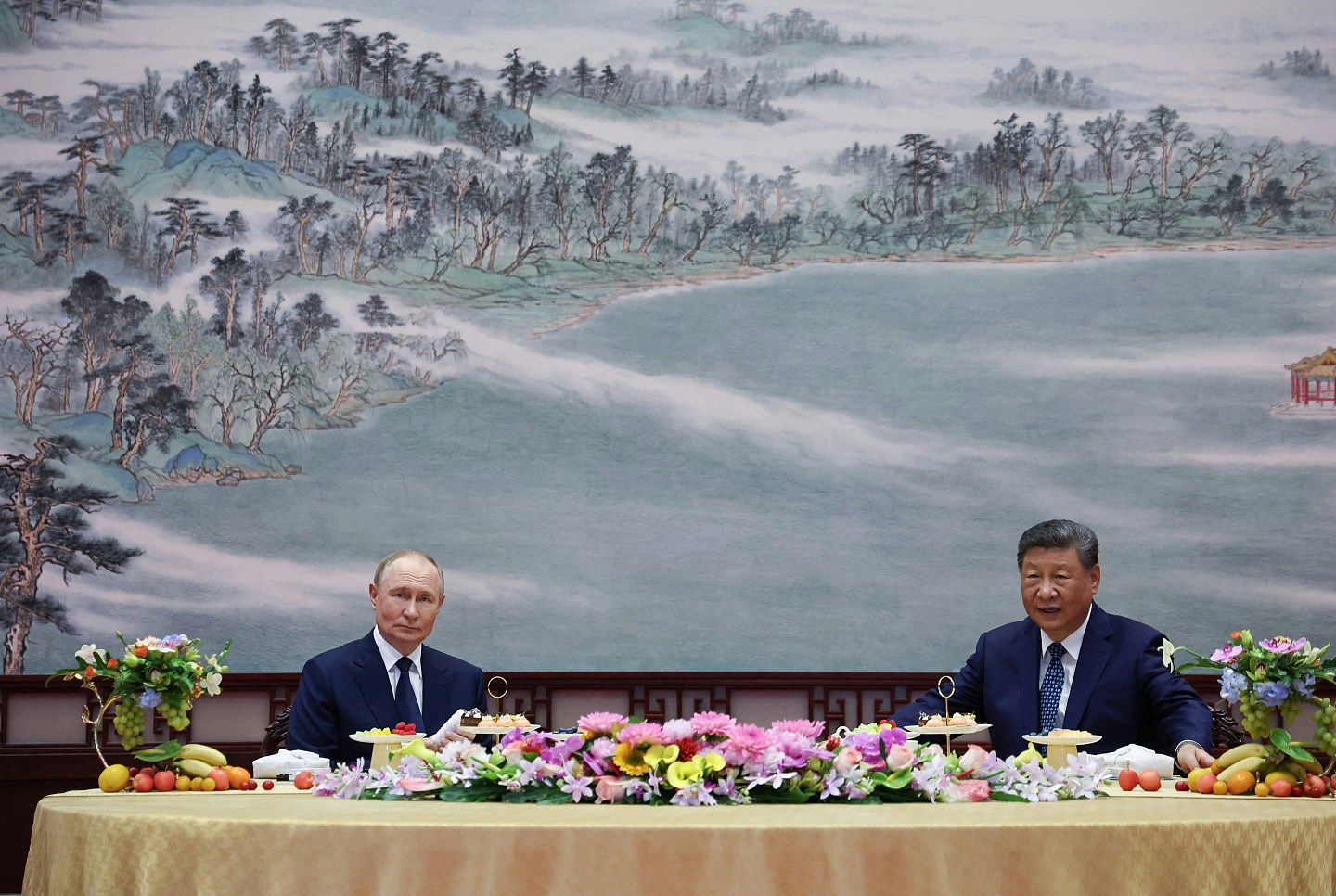 中俄领袖会谈后:普京赴习近平官邸茶叙,散步画面公开(视频/组图) - 3