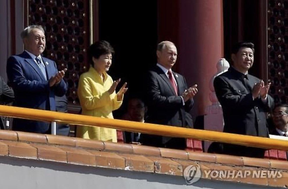 历史性同框!普京、金正恩站习近平两侧共登天安门(组图) - 6