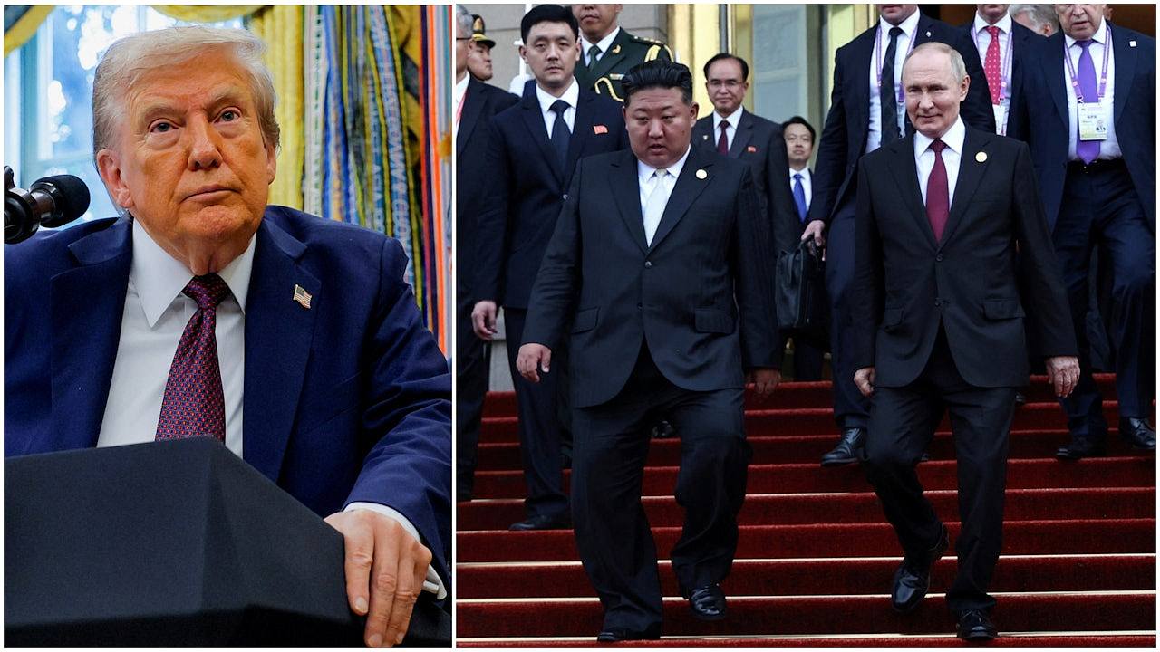 特朗普称普京与金正恩密谋反美！克宫：“没有人在密谋任何东西”（组图） - 1