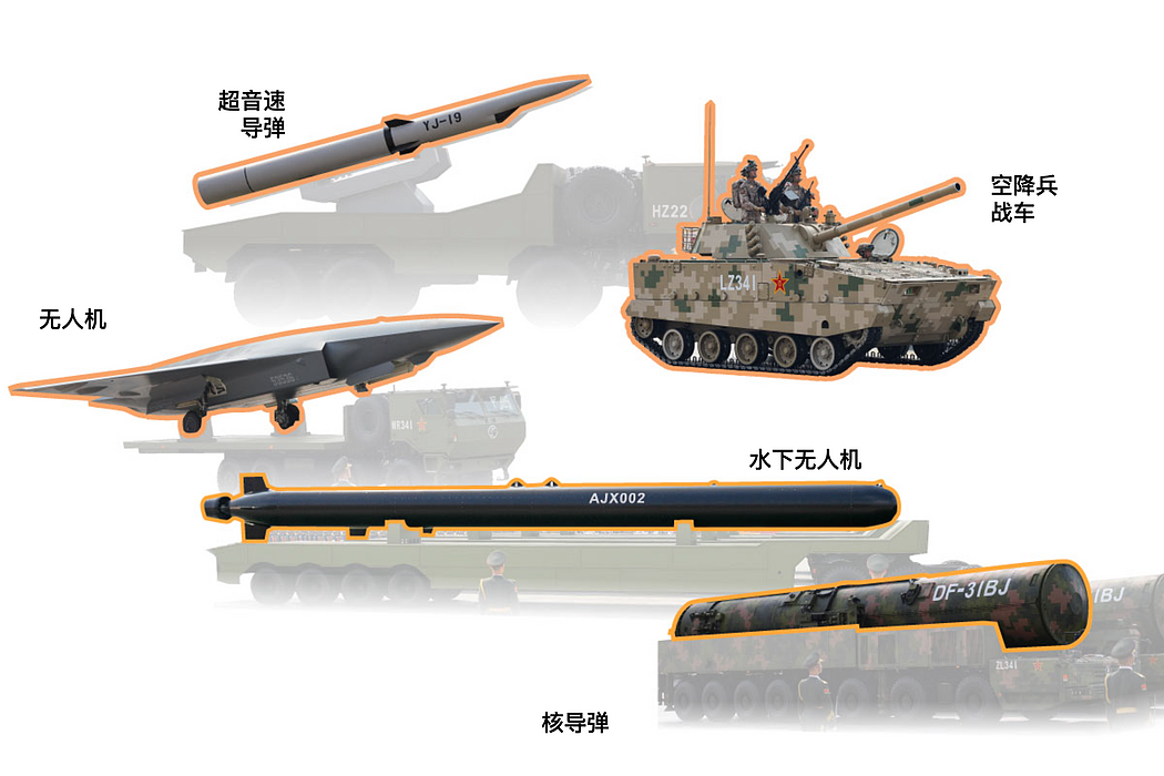 “九三”阅兵展示了哪些新式武器(组图) - 1