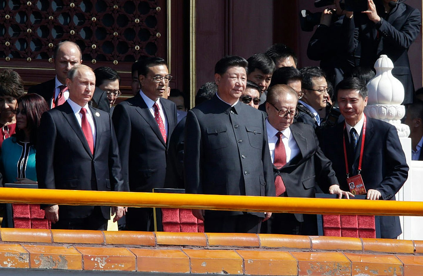 中国阅兵:外国领导人座次打破常规,发出清晰信号(组图) - 2