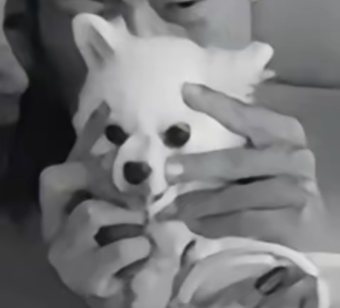 【宠物】网友半夜抱狗看恐怖片，没想到娃醒了站在他们后面，把狗给吓飞了…狗：这狗不当也罢（组图） - 4