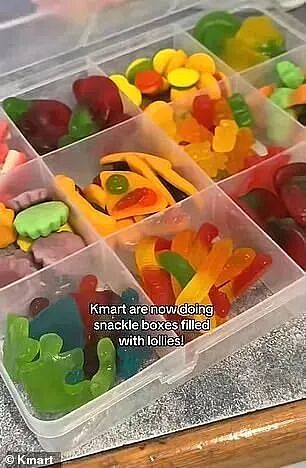 懒人福音!Kmart推出Snackle Box,一盒搞定零食拼盘(组图) - 5
