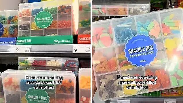 懒人福音!Kmart推出Snackle Box,一盒搞定零食拼盘(组图) - 3