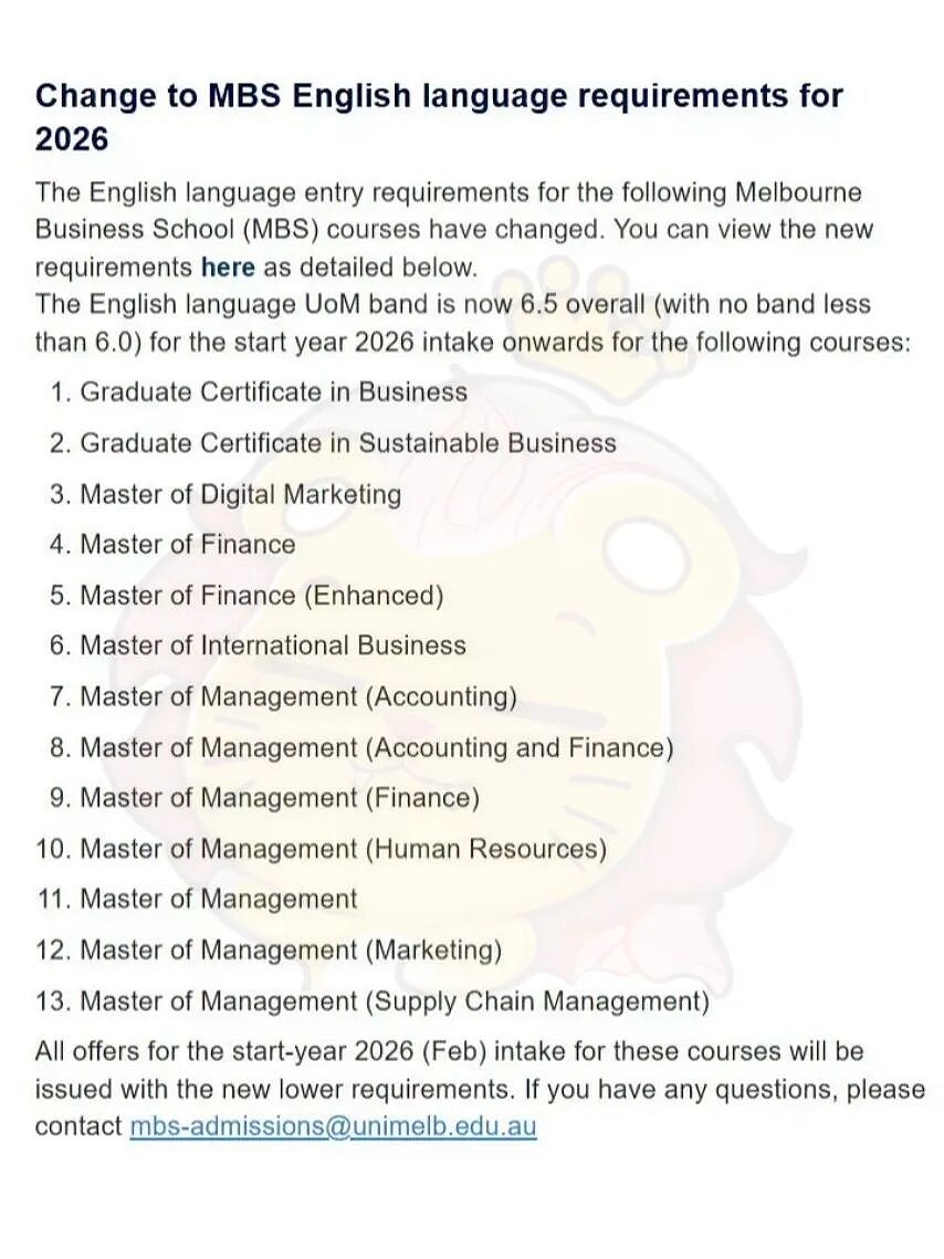 【UMEL】 墨尔本大学最新录取政策超全指南!(组图) - 2