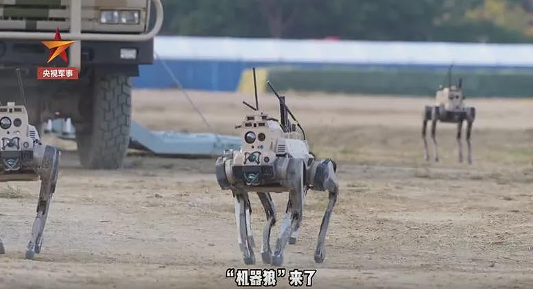 阅兵亮点“机器狼”：扛20公斤续航10公里爬40度陡坡（组图） - 2