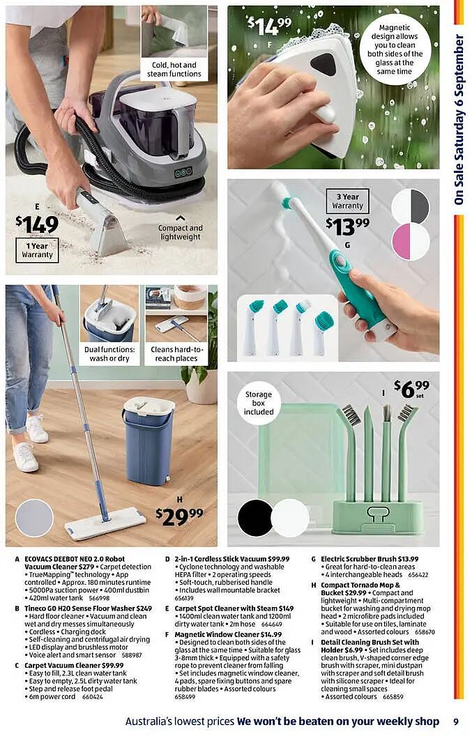 保洁派掌门！【Aldi】9月6日起特价品（组图） - 2