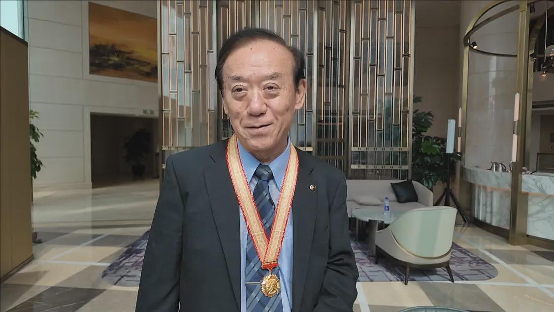 现场观看阅兵仪式之后,日籍老战士遗属代表这样说(组图) - 2