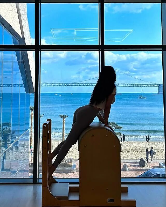 【美女】好美的韩国健身网红,完美腰臀比,很抓眼球(组图) - 9