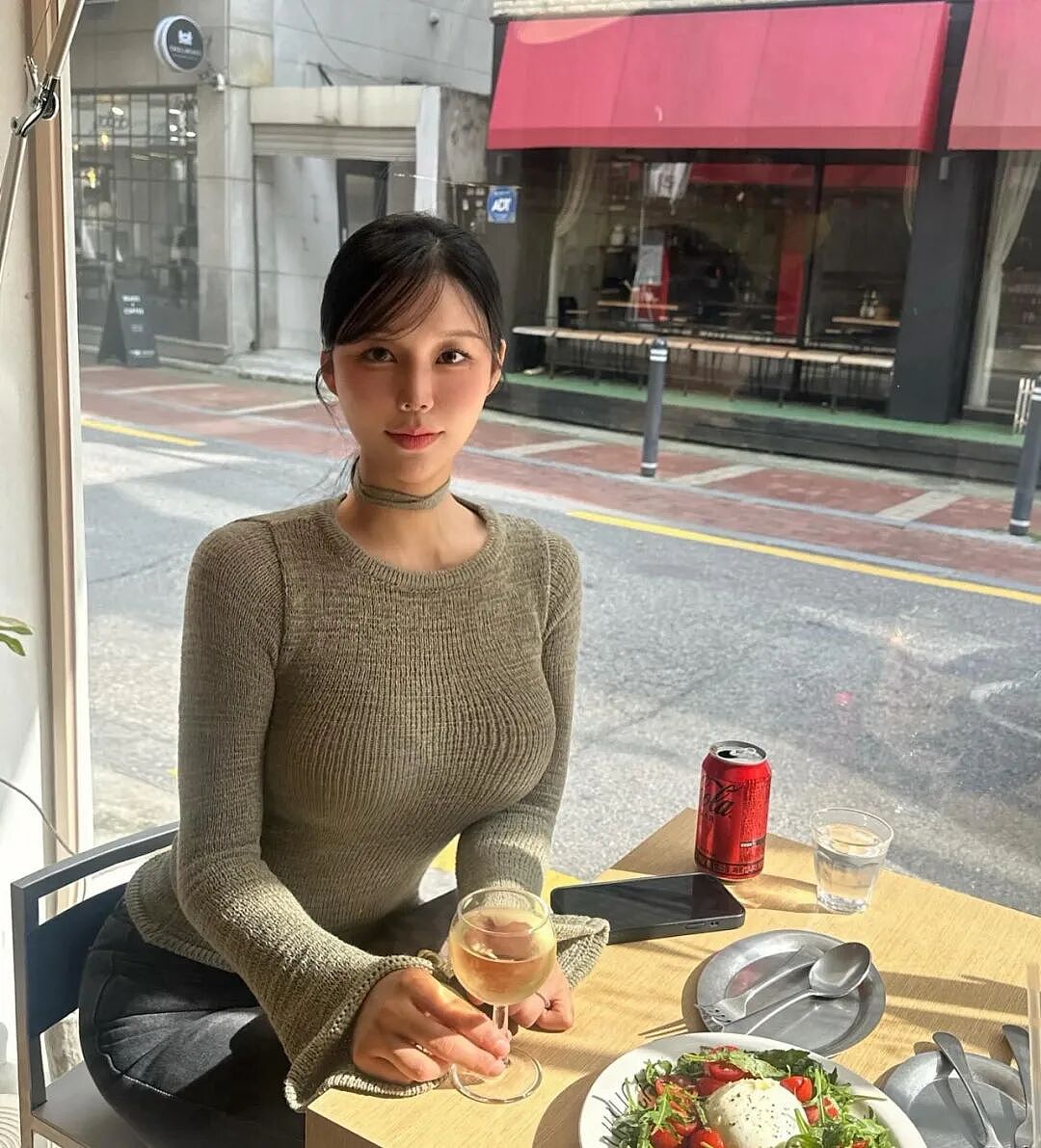 【美女】好美的韩国健身网红,完美腰臀比,很抓眼球(组图) - 4