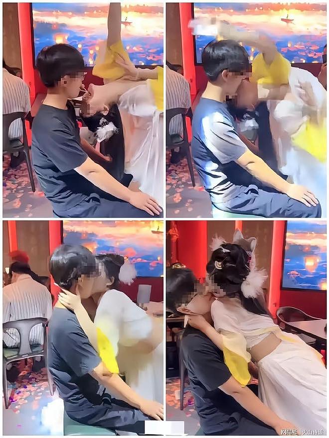 口喂棒棒糖、亲吻、贴脸…杭州一酒馆女舞者与顾客互动被批擦边，官方回应（视频/组图） - 1