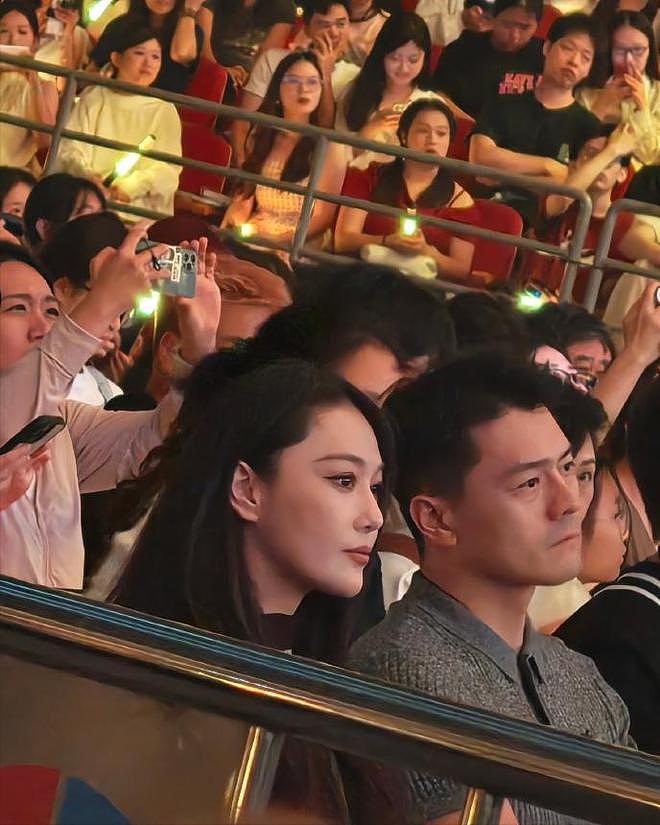 张馨予何捷现身张碧晨演唱会，两人情侣穿搭，结婚7年愈发甜蜜（组图） - 7