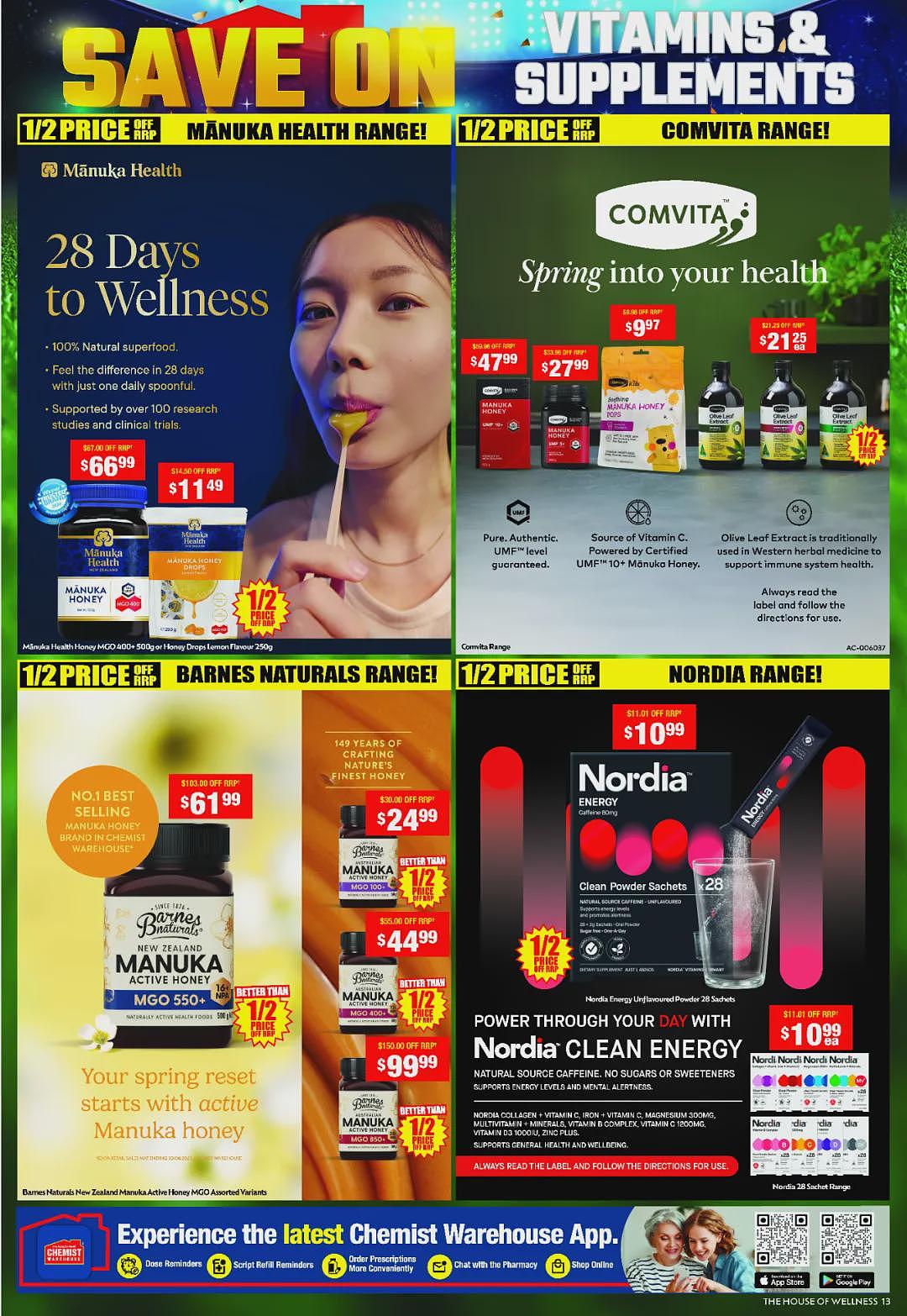 又逢大量半价！【Chemist Warehouse】药店 9月8日至28日优惠目录（组图） - 12