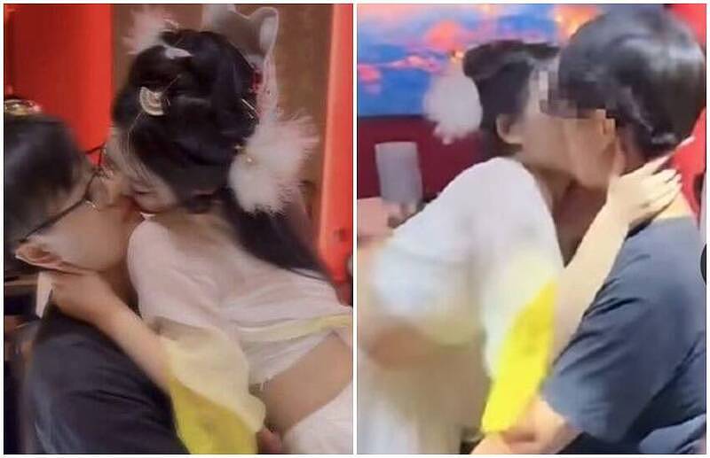 中国餐酒馆为拉客推出情色舞娘“辣舞+亲嘴”！ 一查真相竟是......（组图） - 1