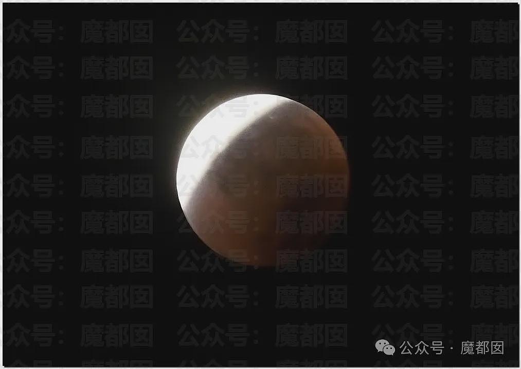 热搜第一!昨晚全中国很多人都没有睡觉,数千年前古人害怕的血月再现(组图) - 38