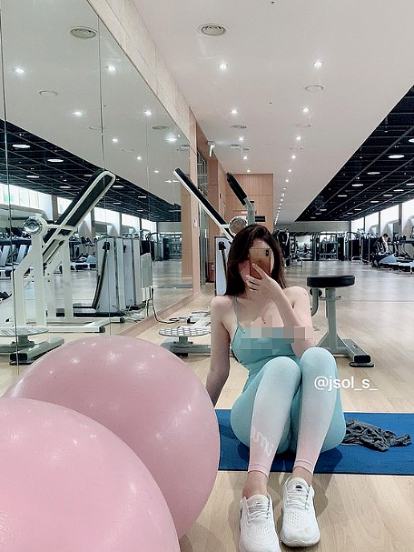 【美女】韩国健身“天使小姐姐”私照被扒,火辣身材让人把持不住...(组图) - 10