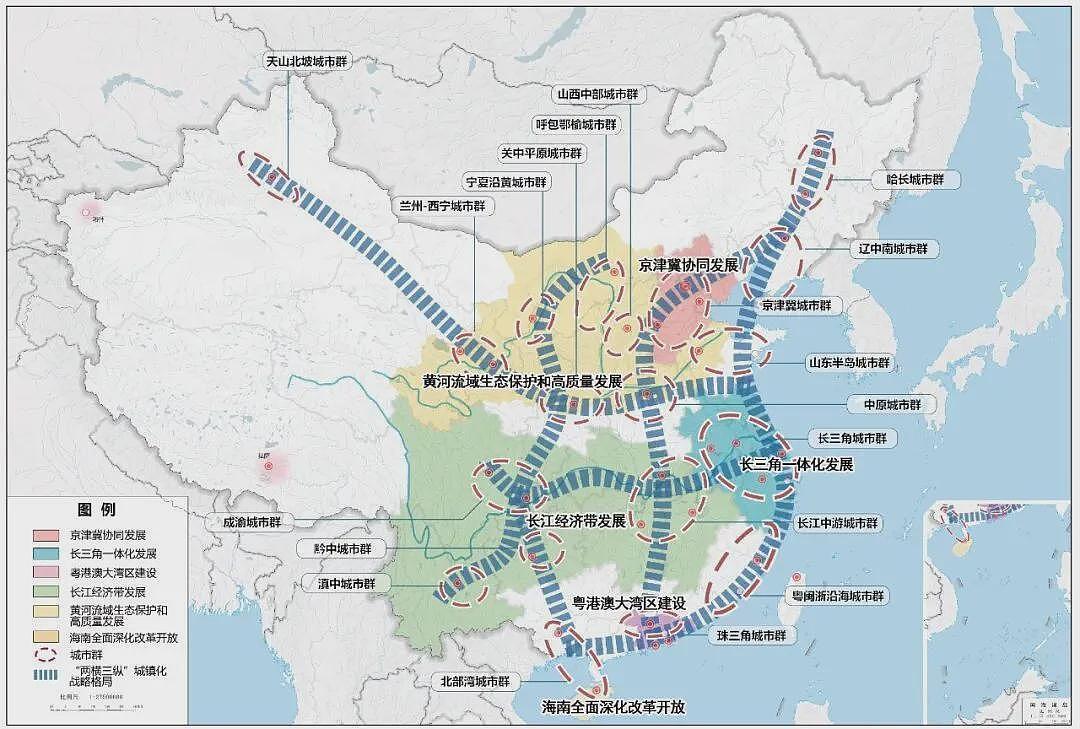 中国最重要的五大城市群，定了（组图） - 2