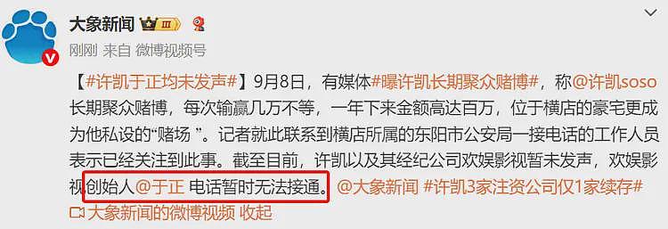 许凯赌博风波升级！警方回应已关注此事，律师解读许凯涉嫌赌博罪（组图） - 5