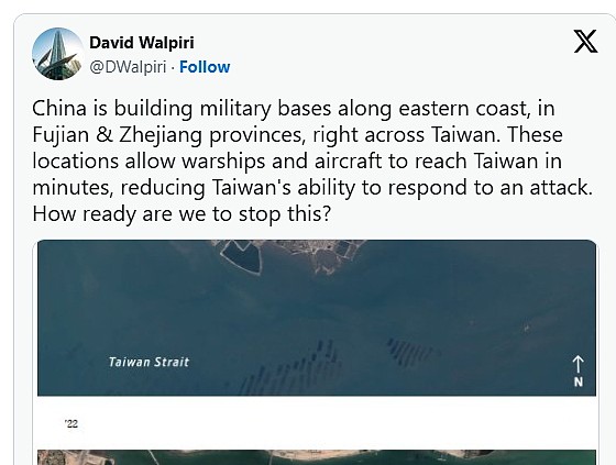华尔街日报:从上海到福建,中国台海备战建设全曝光(视频/图) - 3