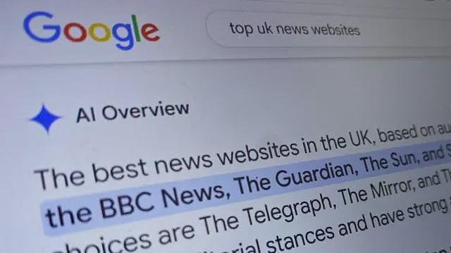 英国出版商炮轰谷歌AI概览工具，进一步蚕食内容制造者的流量（组图） - 3