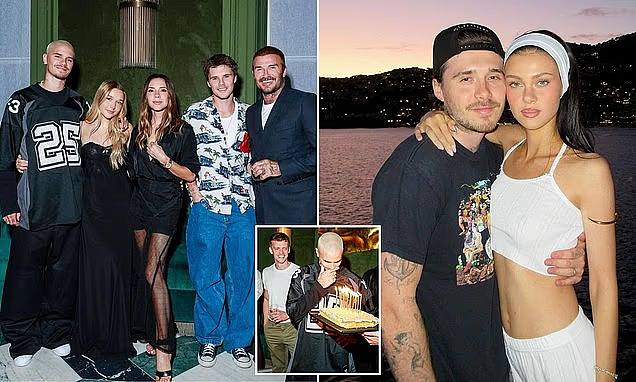 狗血！贝克汉姆“小儿媳”登场！酷似贝嫂并联手对抗名媛大儿媳？夫妇俩狂夸成全家新宠儿…（组图） - 1