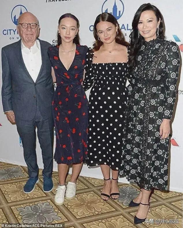 邓文迪两个女儿拿到160亿财产！默多克正式分家产，豪门太精彩了（组图） - 1