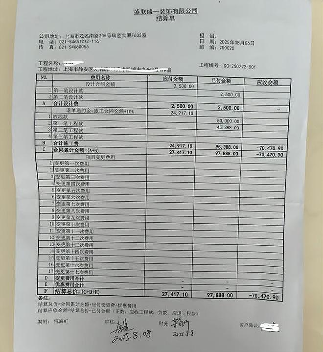大离谱！上海老夫妻遭遇“装修刺客”：15平米厨卫25万元，没开工赔到“肉痛”（组图） - 6
