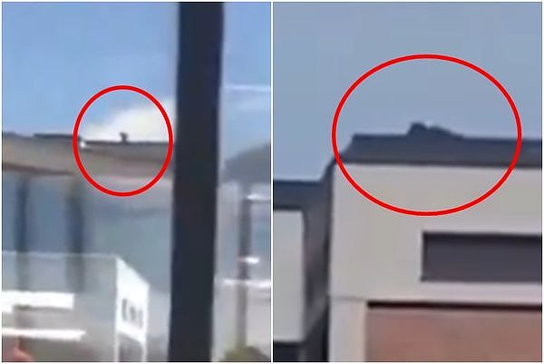 疑似枪手画面曝光！俯卧屋顶迅速跑走，特朗普盟友中弹身亡（视频/组图） - 1