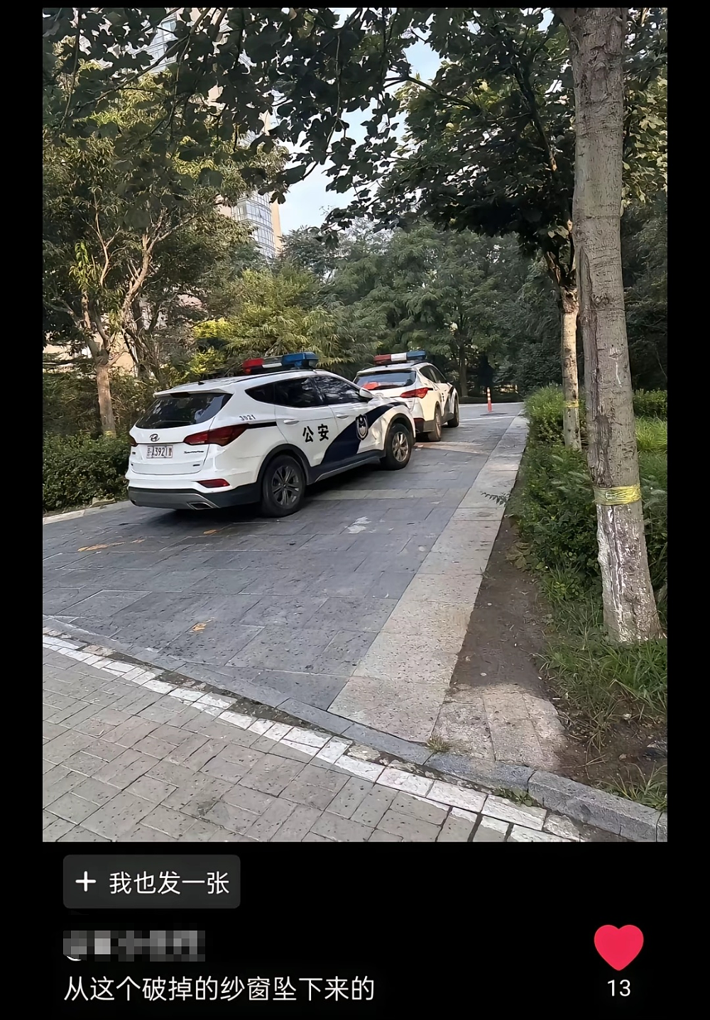 于朦胧坠楼事发现场曝光!纱窗被撕裂一半,警察还在勘查还原(组图) - 6