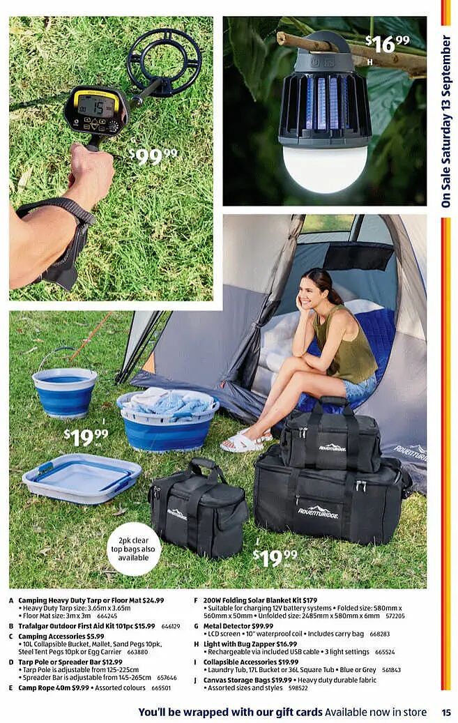 郊游必备!【Aldi】9月13日起特价品(组图) - 4
