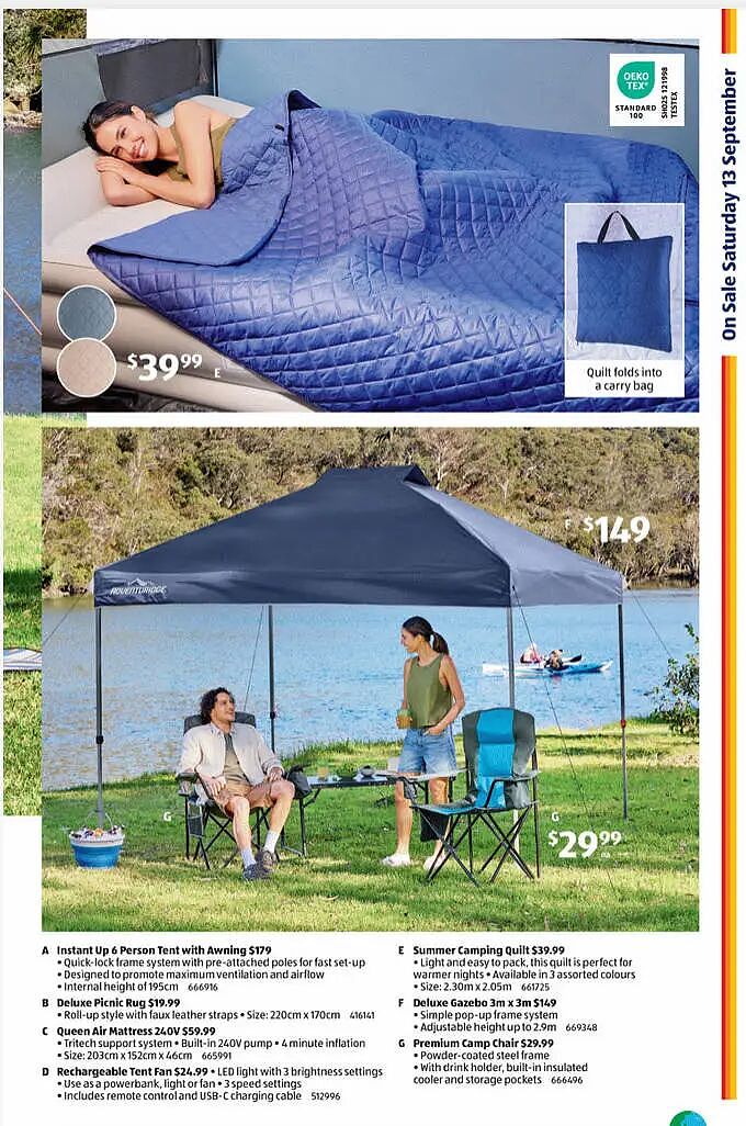 郊游必备!【Aldi】9月13日起特价品(组图) - 2