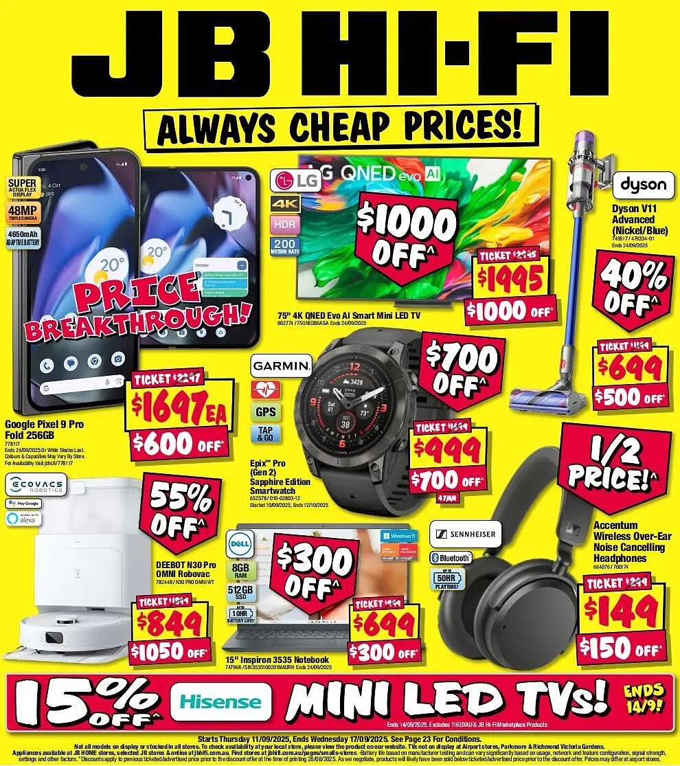 iPhone 17今晚全网预售！【JB Hi-Fi】最新一期优惠目录（组图） - 3