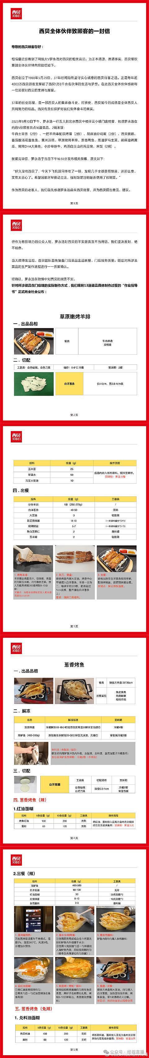 贾国龙再强调“西贝没有预制菜”，罗永浩：感觉贾老板真心想把西贝搞死（组图） - 13