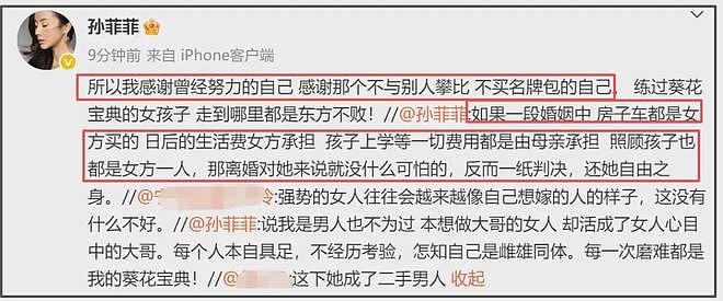 孙菲菲自曝嫁给了伪豪门！婚后都是自己掏钱，劝诫女生别未婚先孕（组图） - 4