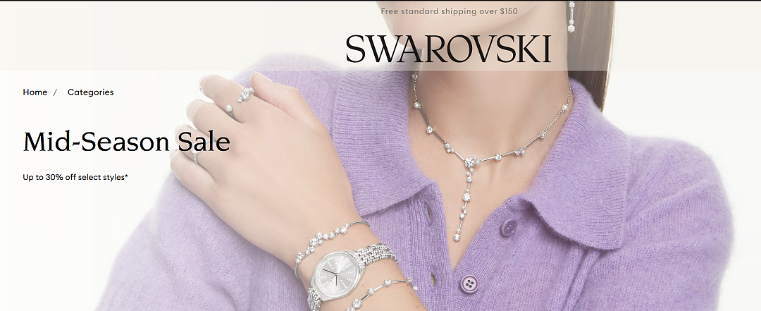 加码！【Swarovski 施华洛世奇】最新特卖 + 折上折 + 再送50刀（组图） - 1
