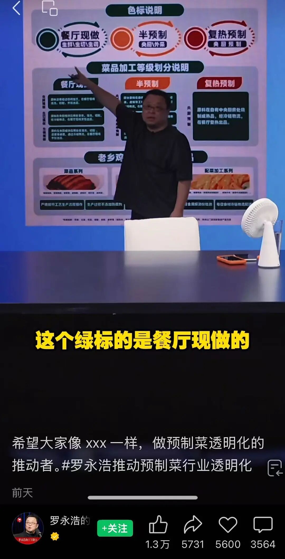 罗永浩发博称西贝的事情告一段落；信良记董事长“悬赏20万元”叫板罗永浩，餐饮人“预制菜”现实困境求解（组图） - 3
