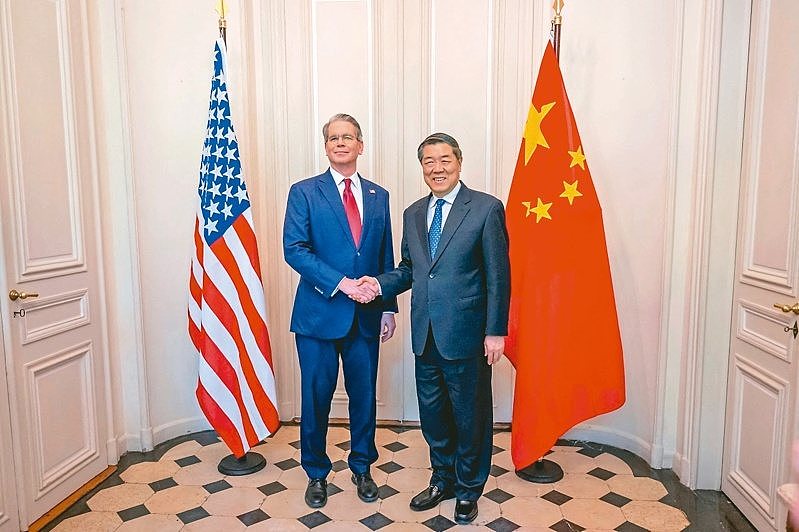 双边经贸会谈前夕，美国制裁中企引发中国强烈反弹（图） - 1