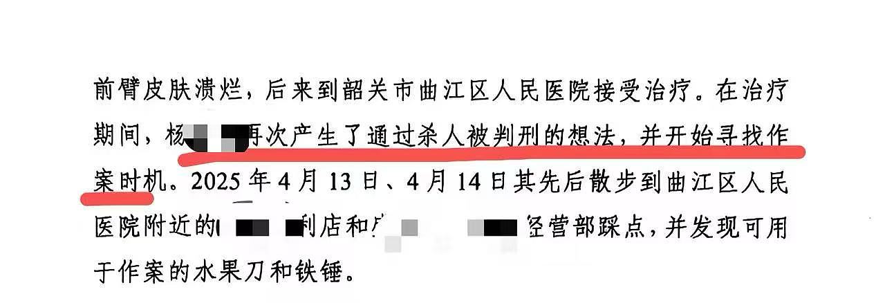 “想通过杀人被判刑”，26岁患精神分裂男子持铁锤砸路人致1死6伤（组图） - 2