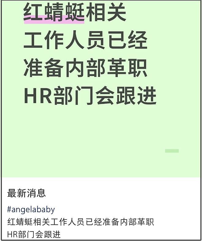 baby代言风波升级！品牌革职员工惹争议，离婚3年还见不得李菲儿（组图） - 12