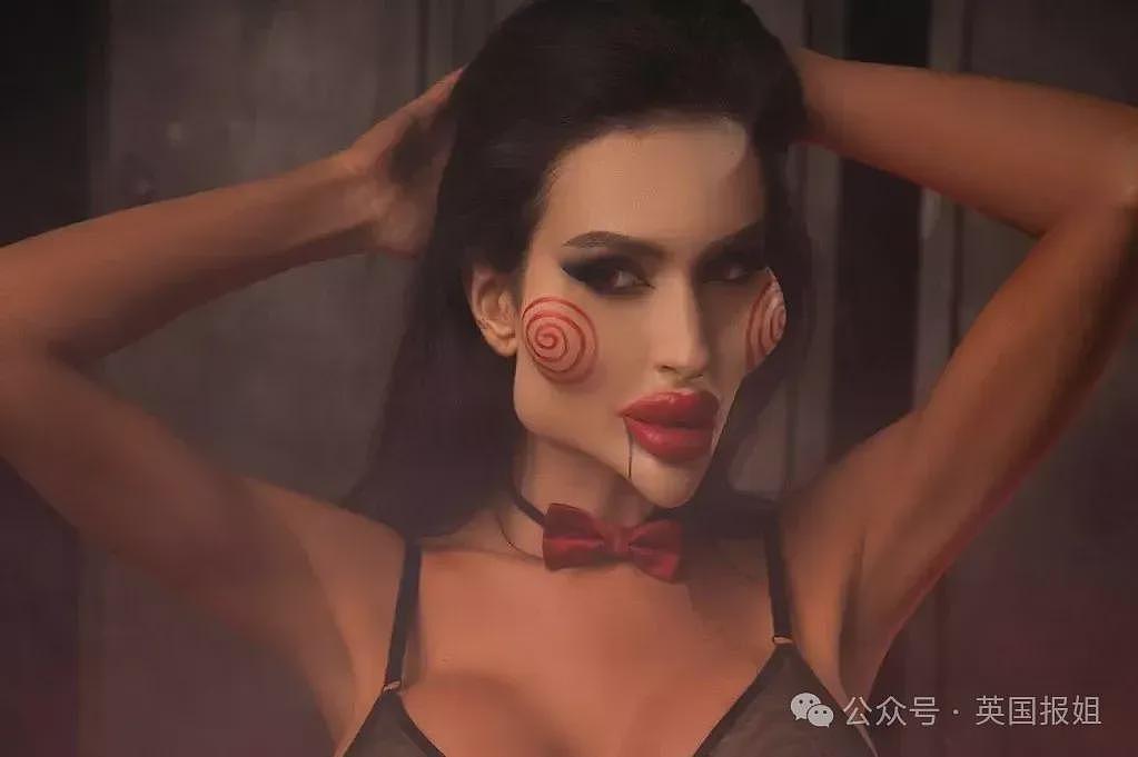 惊悚！乌克兰网红狂打玻尿酸整出外星脸，自称“世界最大脸颊”超自豪！网友：比鬼还吓人（组图） - 1