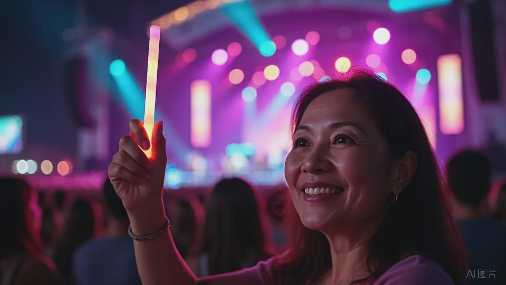 【家庭】知名演员带妈妈看刀郎演唱会！中年妈妈粉追星有多“疯”，眼里有“光”重返青春（组图） - 3