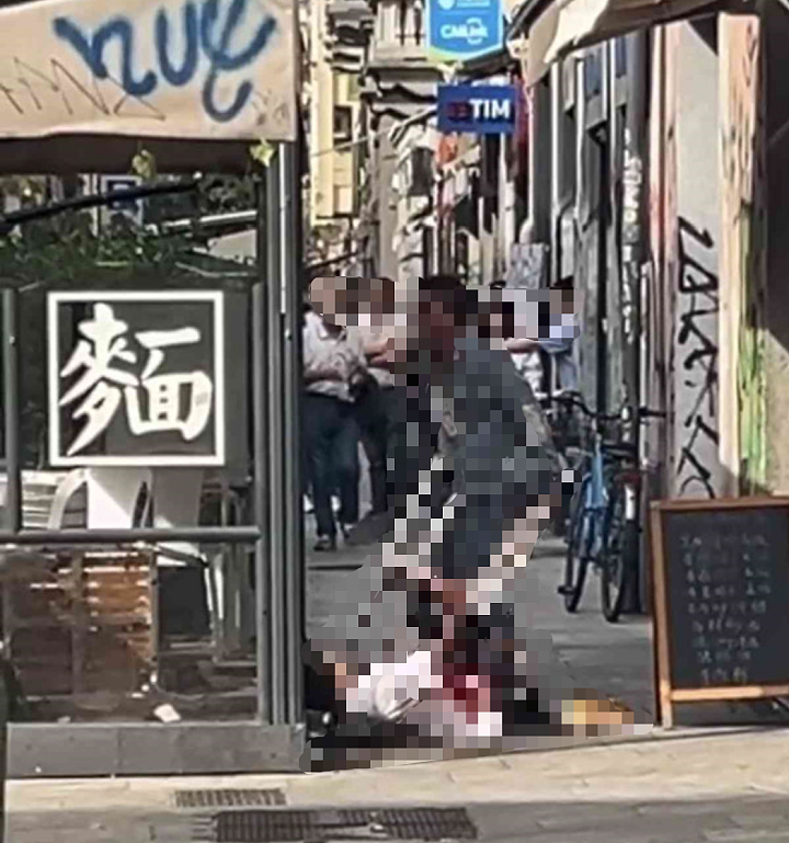 意大利突发！36岁华人当街被砍成重伤，行凶者被捕，米兰华助中心紧急发文（组图） - 1