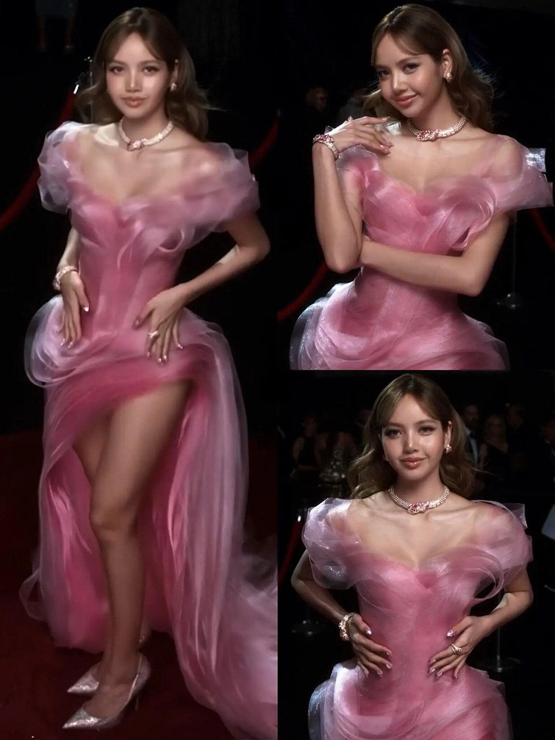 艾美奖红毯神仙打架!Lisa粉色礼服被评“红毯最佳着装”!Jenna Ortega上演真空哥特风!15岁少年创造历史!(组图) - 3