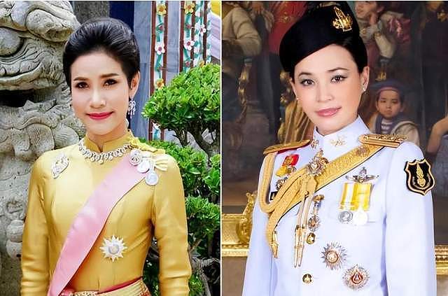 王后破冰亮相，贵妃疑遭放逐？泰王室后宫大戏，两女人的平行人生（组图） - 2